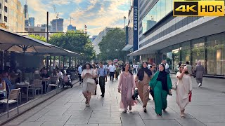 Middle East of Germany Frankfurt 2023 🇩🇪Walking Tour of Frankfurt City Centre ▶️ 1 Hour 4K HDR [upl. by Hammerskjold571]