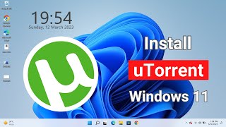 How to Download and Install uTorrent in Windows 11 [upl. by Nola]