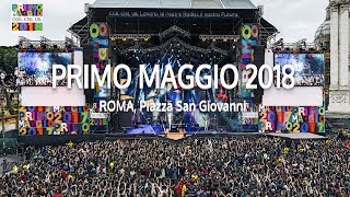 Concerto Primo Maggio 2018 Roma Ecco i cantanti che parteciperanno [upl. by Semele]