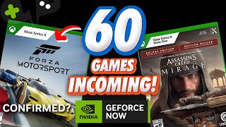 60 GAMES for October FORZA Coming  GeForce Now News Update [upl. by Alleb401]