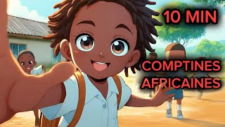 BOUGE SAUTE 10 MINUTES de Comptines Africaines pour Enfants [upl. by Ramor777]