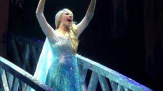 Let It Go  Frozen Musical Live at The Hyperion  Disney California Adventure [upl. by Ragse]