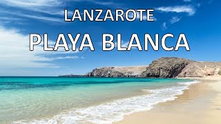 4K Playa Blanca Coast Tour Lanzarote 2022 [upl. by Adelina]