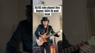 Bogner 3534 demo ACDC solo [upl. by Schach476]