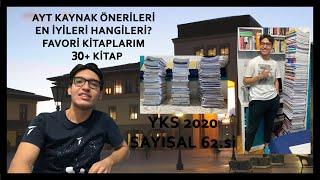 YKS SAYISAL 62sinden AYT KAYNAK Ã–NERÄ°LERÄ°  BANA Ä°LK 100 GETÄ°REN KÄ°TAPLAR  30 KÄ°TAP YORUMLUYORUM [upl. by Oecile]