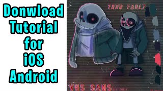 Undertale VHS Sans iOS Android 2024 How To Download amp Play on Mobile [upl. by Enasus]