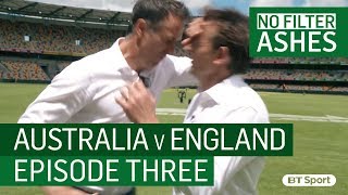 Behind the scenes from the first 201718 Ashes Test  No Filter Ashes [upl. by Attikin548]