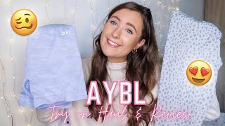 AYBL HONEST REVIEW amp TRY ON  Affordable Activewear Haul [upl. by Ayikahs810]