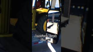 American Truck Simulator VR through the lens Reverb G2 Virtual Reality [upl. by Faydra279]