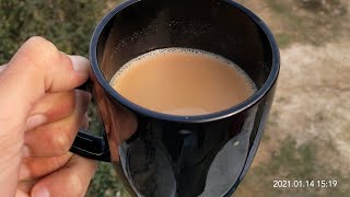 How to Make Adrak Wali Chai Special Biosash Seabuck Tea Recipe Funny Vlog Acting 2021 MakarSankranti [upl. by Eidualc952]