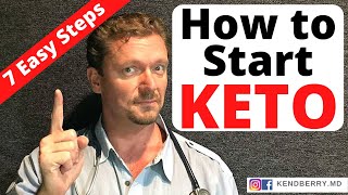 7 Steps to Starting the KETO DIET Easy amp HEALTHY [upl. by Notneuq261]