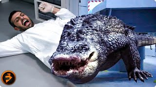 Mutated Gator snaps at scientists  LAKE PLACID VS ANACONDA  Robert Englund Corin Nemec [upl. by Nebuer]