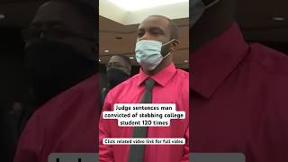 Judge sentences man accused of stabbing South Carolina college student 120 times pt 1 [upl. by Pry739]