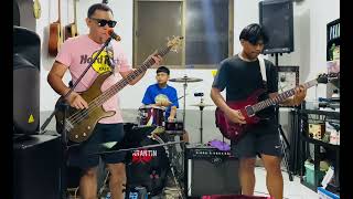 Lightning Crashes  Live  Cover jammingngmagaama [upl. by Dich353]