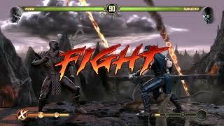 MK9 • NOOB SAIBOT VS SUB ZERO [upl. by Olegnaleahcim252]