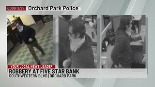 Orchard Park police investigating bank robbery [upl. by Jeanie]