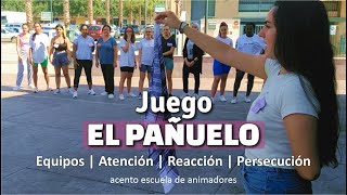 Juego 𝑬𝑳 𝑷𝑨Ñ𝑼𝑬𝑳𝑶 Tradicional  Equipos  Persecución  Reflejos  Dinámica de Grupo  Campamento [upl. by Semele723]