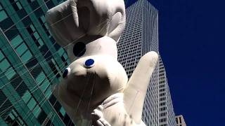 Thanksgiving Day ParadeNYC2011Pillsbury DoughboyNYCParadelife [upl. by Reube285]