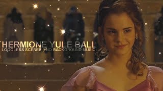 Hermione Yule Ball Scenes Logoless1080p NO BG Music [upl. by Os]