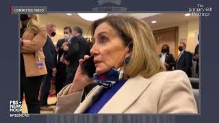 WATCH New footage of Pelosi calling for help from other jurisdictions during Jan 6 Capitol attack [upl. by Dami]