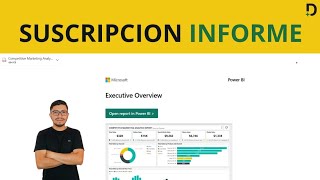 Como Suscribirse a un Informe en Power BI [upl. by Ikairik]