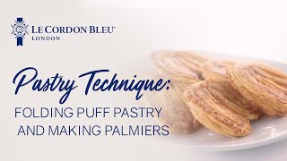 Palmiers Recipe amp How to Fold Puff Pastry [upl. by Hadden]