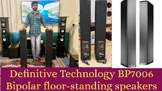 Definitive Technology BP7006 Bipolar Active Tower Speakers For Sale [upl. by Jar]