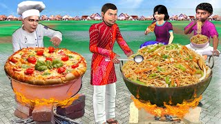 Garib Ka Matka Pizza School Picnic Maggi Noodles Hindi Stories Collection Hindi Kahani Moral Stories [upl. by Ecinreb]