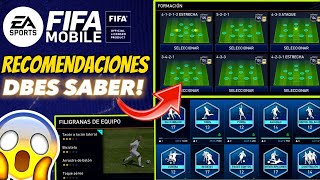 TIPS que te AYUDARAN ✅ ➡️ Las mejores FILIGRANAS  RASGOS FORMACIONES y FILIGRANAS en Fifa Mobile [upl. by Ahsinauj]