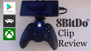 Review for 8Bitdo Mobile Gaming Clip for Xbox Controllers [upl. by Lidaa803]