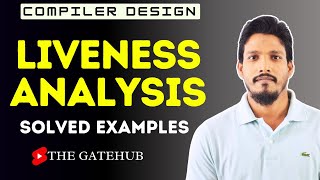 Liveness Analysis Solved examples  Dataflow analysis  Compiler Design [upl. by Kiersten399]