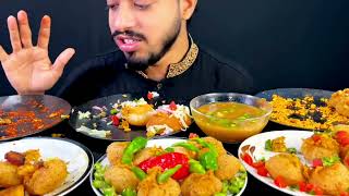 ASMR PANI PURI  GOLGAPPAFUCHKADOI FUCHKAEXTREME SPICY PANI PURIVELPURI EATING SHOW STREET FOOD [upl. by Leopold434]