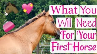 What You Will Need For Your First Horse [upl. by Atsyrt235]