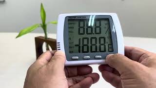 DTM303A digital hygrometer thermometer [upl. by Eenal]