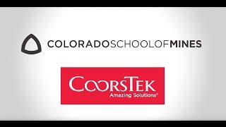 Colorado School of Mines and CoorsTek Partnership [upl. by Stinky]