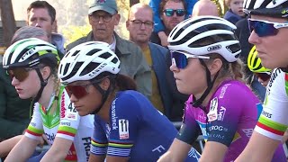 Cyclocross Heerde Women Elite 50fps 26 Oct 2024 [upl. by Nilrac978]