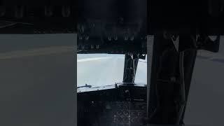 Cockpit POV B737200 Landing On Snow [upl. by Eaves947]