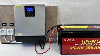 how to install 3KV a home solar energy storage system 24V inverter [upl. by Etteve504]