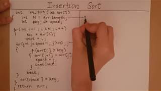 Insertion Sort  Time Complexity [upl. by Enilrae]