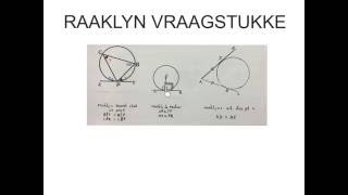 Euklidiese meetkunde Graad 1122 Raaklyne vraagstuk mathdou [upl. by Alleunamme]