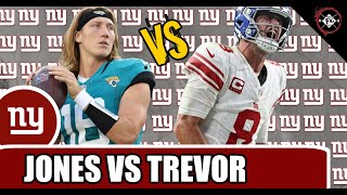 🚨Daniel Jones went viral cause of bum azz Trevor Lawrence Trevor iron DJ draws💯 Giants News🔥 [upl. by Eiduj]