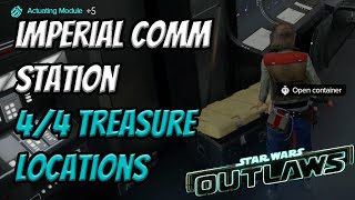 Imperial Comm Station  All 44 Treasure Locations  Star Wars Outlaws [upl. by Karilla]