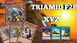 Triamid Deck F2P YuGiOh Duel Links  Ranked [upl. by Perretta578]