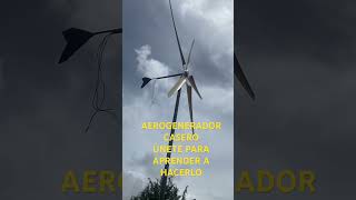 AEROGENERADOR CASERO ✅ [upl. by Ardme]