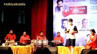 Laga Chunari Mai Daag Tarana performed by Indian Idol singer Nachiket LelenachiketleleAdityaktabla [upl. by Nnayr196]