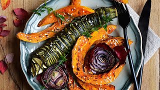 Recette  Courgette façon Hasselback [upl. by Llyrehc]