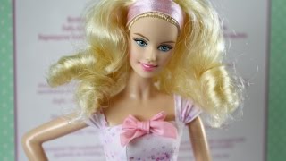 Barbie Birthday Wishes 2016 Doll  Барби Пожелания ко дню рождения 2016  DGW29 [upl. by Ecydnac667]