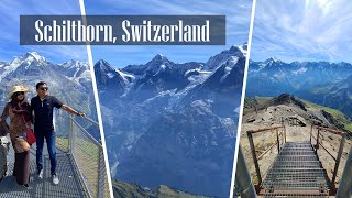 Schilthorn Summit In Switzerland  Birg Thrill Walk  Switzerland Travel Vlog  RKC [upl. by Peri]