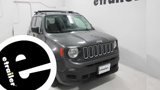 etrailer  Best 2018 Jeep Renegade Trailer Hitch [upl. by Nomyaw]