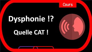 Dysphonie  tout savoir 🔍 sur ce trouble de la voix 🧐  Cours  ORL [upl. by Sybille]